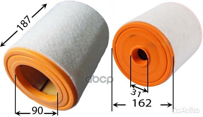 A0501 JS Asakashi Фильтр воздушный A0501 JS Asa