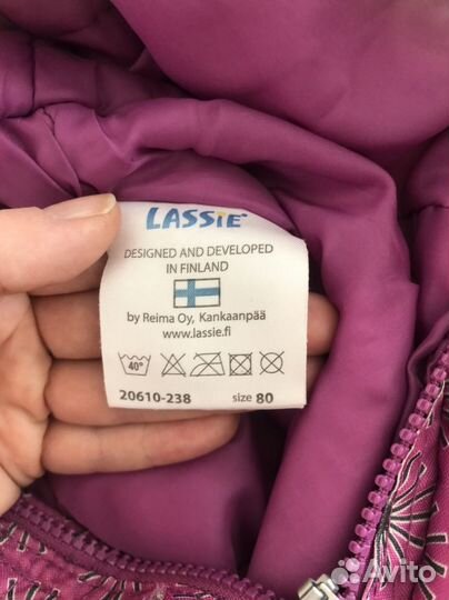 Финский комбинезон lassie 80