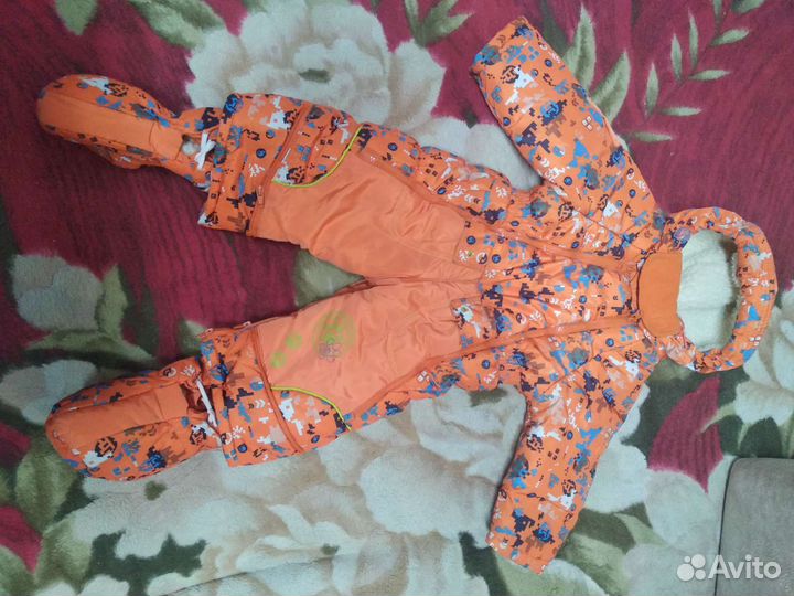 Детский зимний комбинезон на девочку