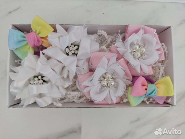 Набор резинок для волос, банты