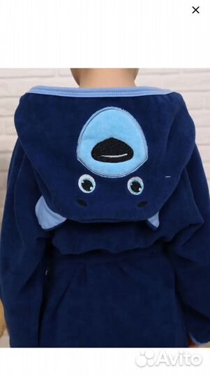 Детский махровый халат