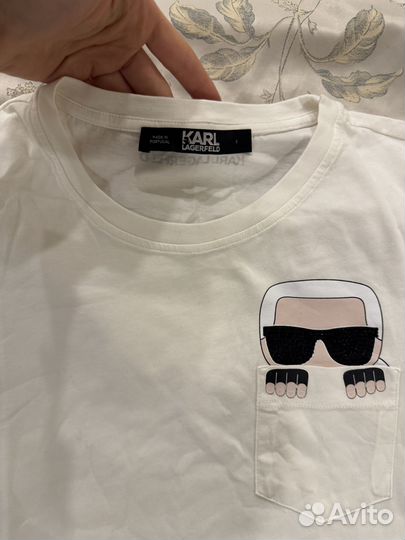 Футболка karl lagerfeld женская