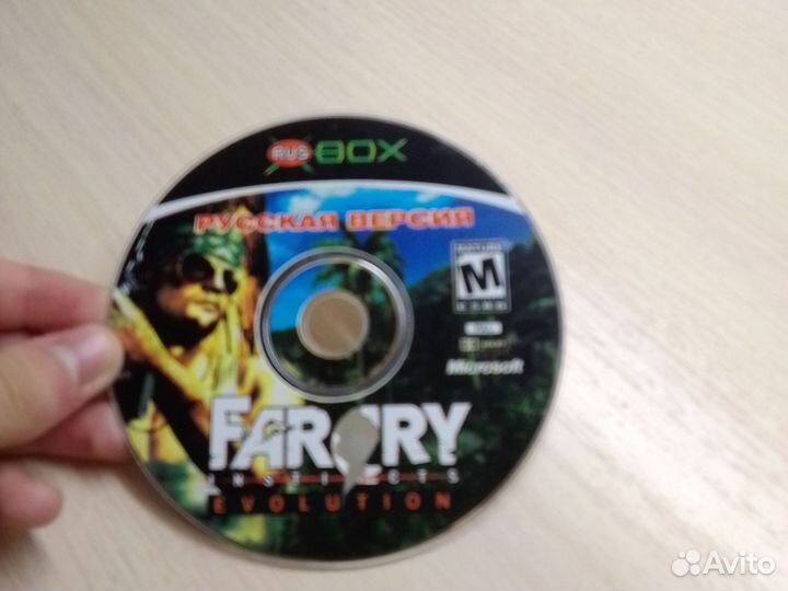 Диск Xbox far cry insticts evolution