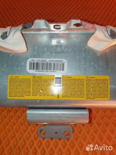 Подушка безопасности пассажирская (в торпедо) Ford