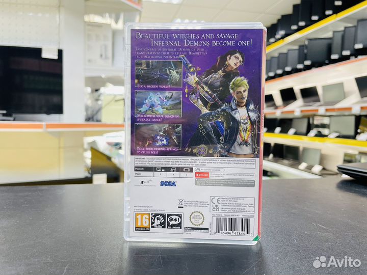 Игра для Nintendo Switch Bayonetta 3