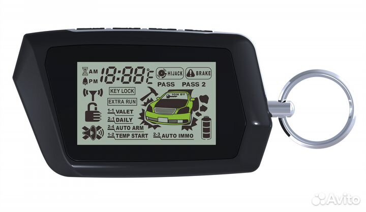 Сигнализация с автозапуском SKY M22