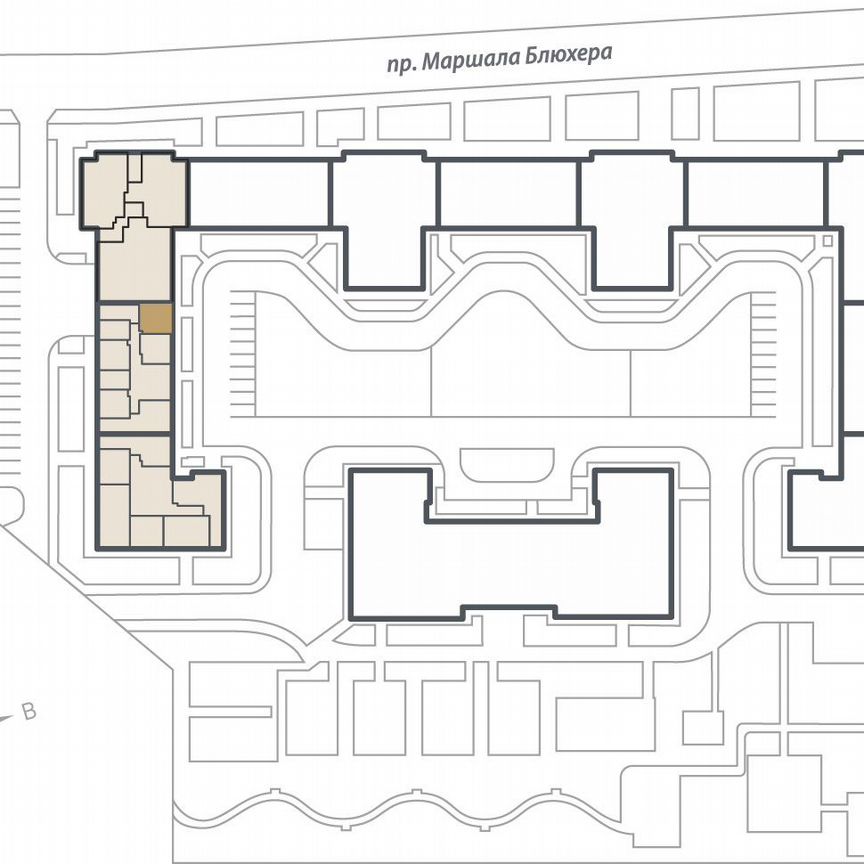 1-к. квартира, 39,2 м², 2/10 эт.