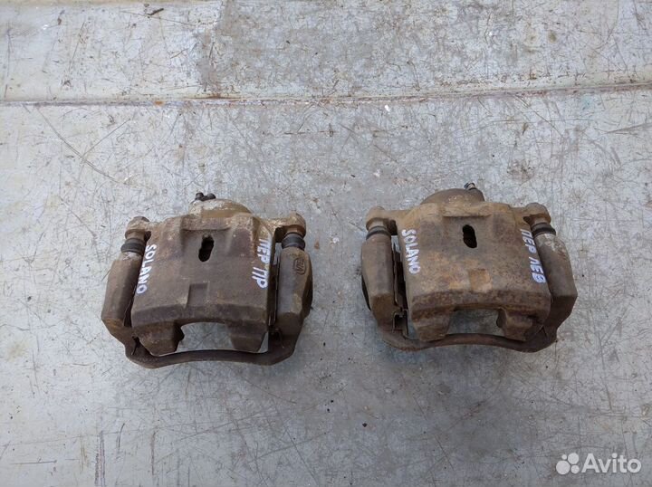 Суппорт передний правый Лифан Солано