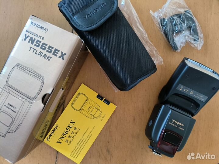 Новая вспышка yongnuo yn565ex для nikon