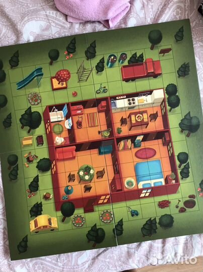 Настольная игра зомби в доме