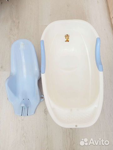 Ванночка для купания с горкой