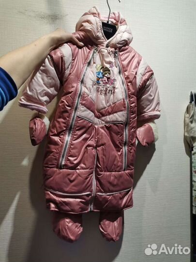 Зимний комбинезон для девочки