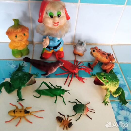 Резиновые игрушки 80-90 г