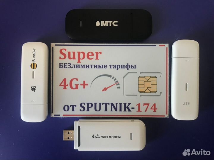 Беспроводной Безлимитный Интернет 4G