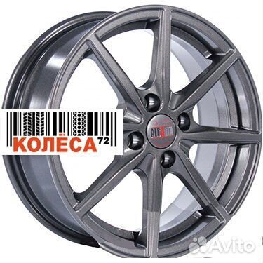 Alcasta M63 6x15 4x100 ET46 Dia54.1 Graphite