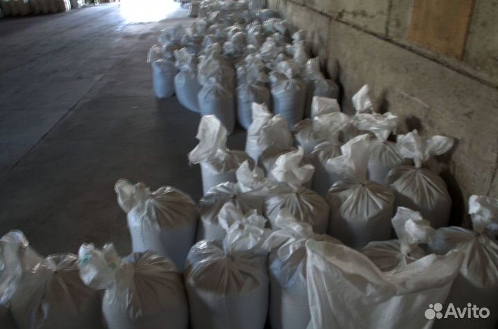 Гравий в мешках