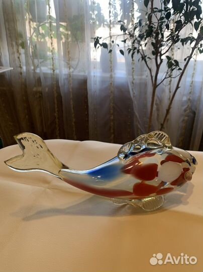 Рыбки стеклянные интерьерные СССР
