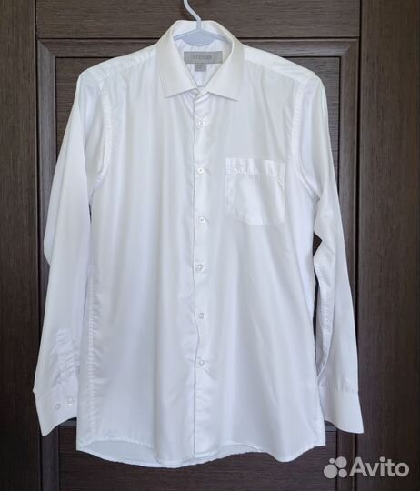 Белые рубашки для мальчика 146-170