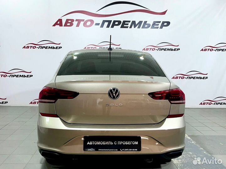 Volkswagen Polo 1.6 AT, 2020, 40 712 км