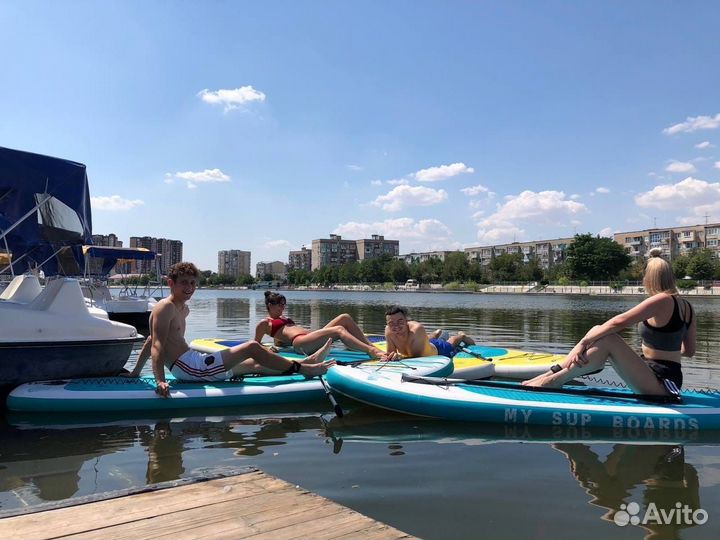 Прокат. сап-борд, каяк, катамаран велосипед коньки