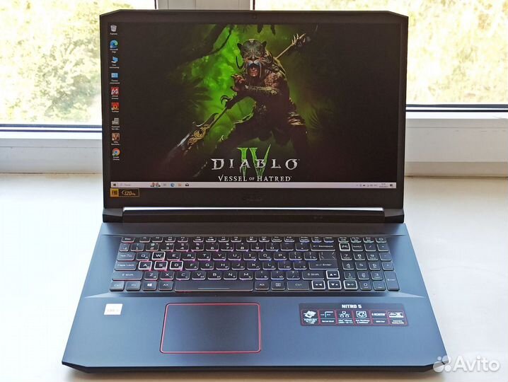 Acer Nitro 5 / 17.3 / Core i5 / RTX 2060 / 512gb