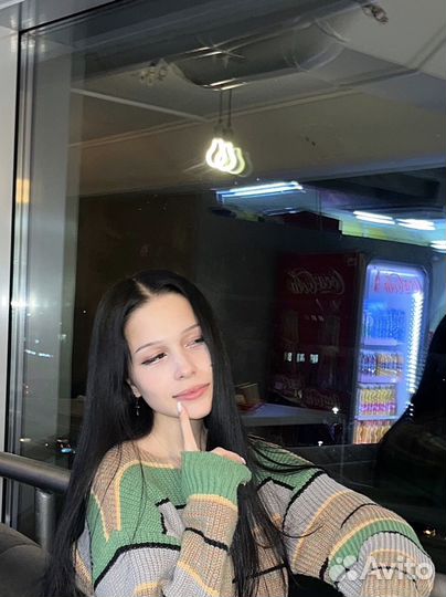 Свитер укороченный кроп топ y2k