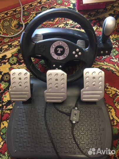 Руль trustmaster rgt force feedback pro clutch