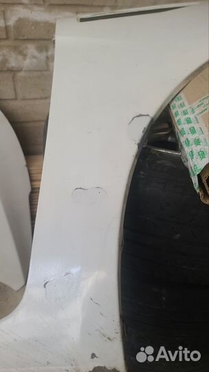 Крылья на kia rio 3