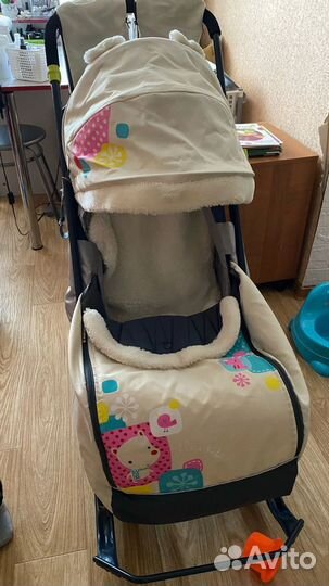Санки коляска ника