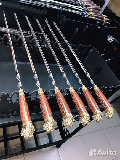 Шампуры подарочные набор шампуров