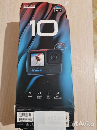 Экшн камера gopro hero 10