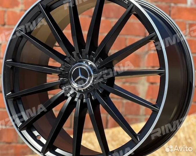 Кованый диск в стиле Mercedes R22 5x112