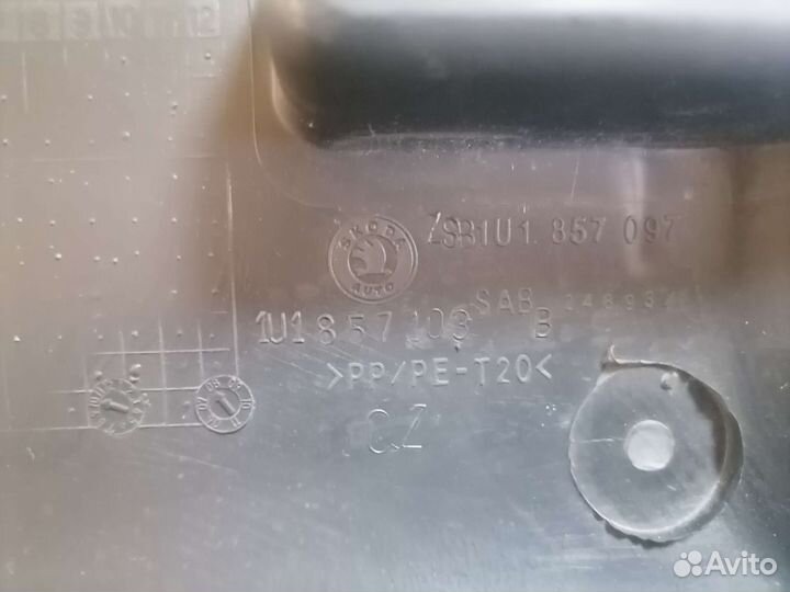 Бордачек skoda octavia tour