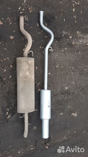 Глушитель для Лада 2170 Priora основной прямоточны