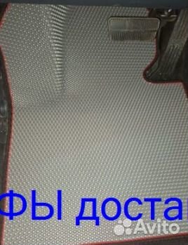 Эва Коврики 3D с бортами для авто