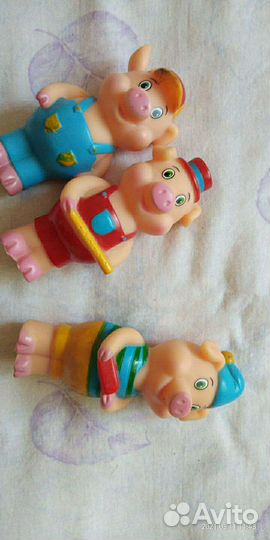 Игрушки резиновые и др