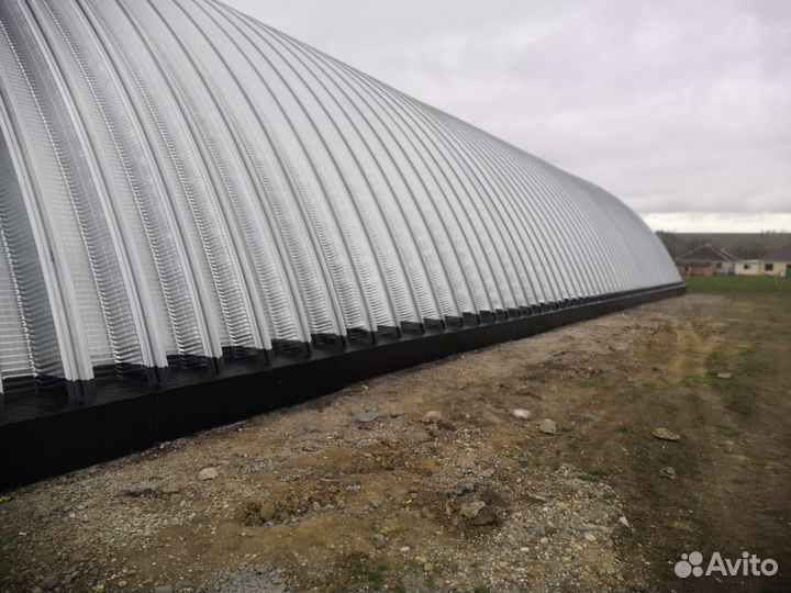 Ангар арочный под ключ