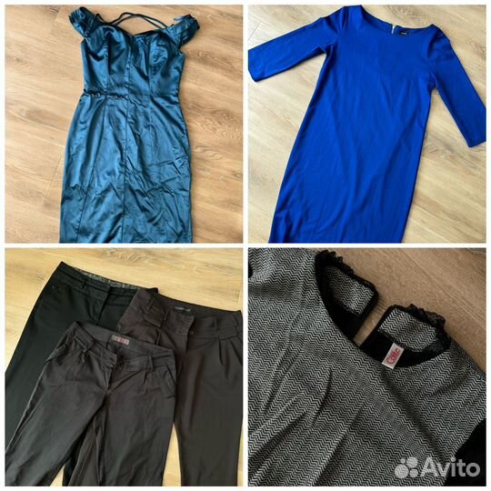 Вещи пакетом фирменные 44-46 много