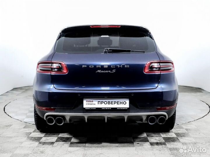 Porsche Macan S 3.0 AMT, 2014, 154 000 км