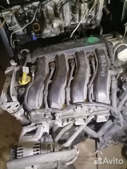 Двигатель Renault megane 2 K4M 812-1.6 бензин
