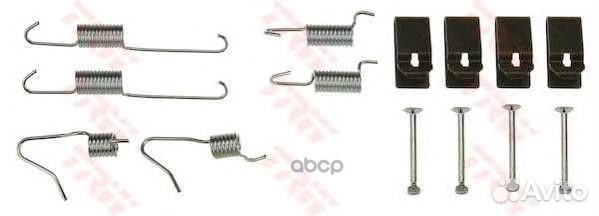 К-т уст стоян торм колодок задн Nissan Qashqai