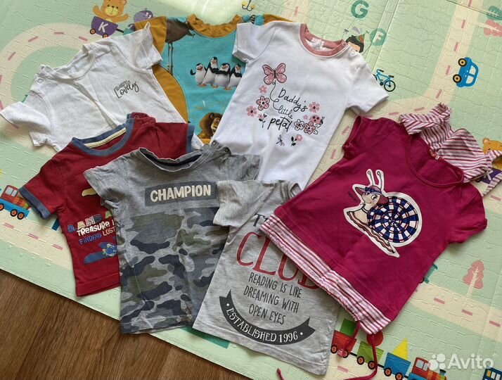 Детские вещи пакетом 6-12 м
