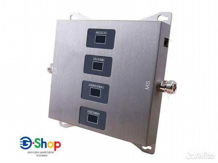 Четырехдиапазонный усилитель сигнала GSM 2G/3G/4G