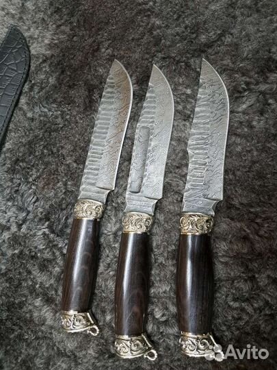 Нож из дамасской стали