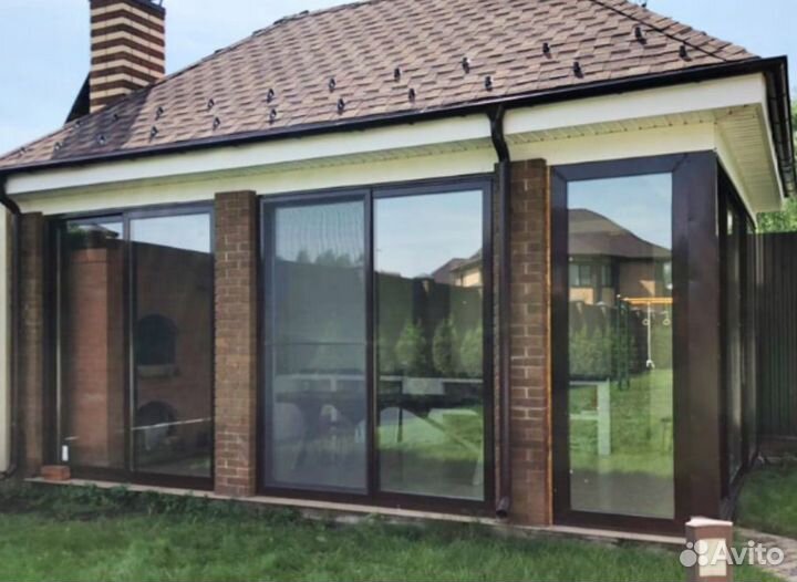 Остекление беседок