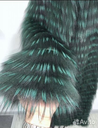 Кардиган меховой