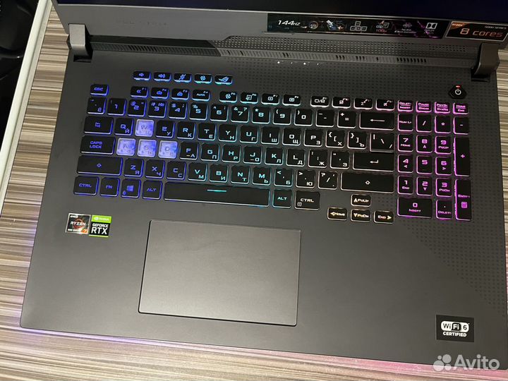 Asus rog strix G713QM 17.3/ rtx3060/1Tb