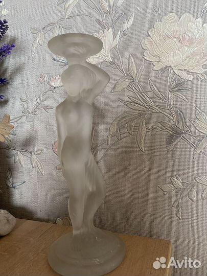 Подсвечник стекло СССР