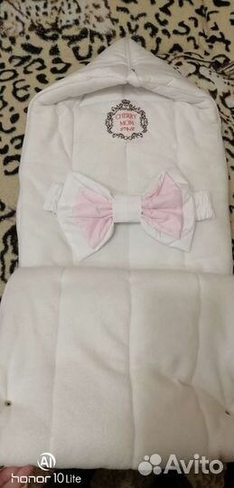 Конверт на выписку для девочки весна