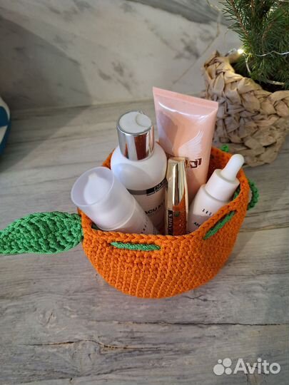 Косметичка мандаринка ручная работа